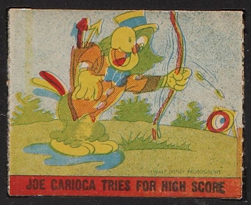 Joe Carioca Tries For High Score